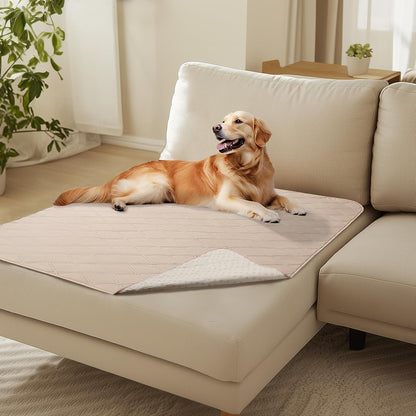 Luciphia 100% Waterproof Couch Cover Blanket for Dogs Anti-Slip Pet Couch Protector Sofa Mat Puppy Cat Blanket with Non-Slip Bottom, Navy Blue, 30X70 Inch32