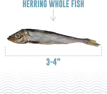Icelandic+ Whole Fish Herring - 3Oz Wild-Caught Air-Dried Dog Treats3