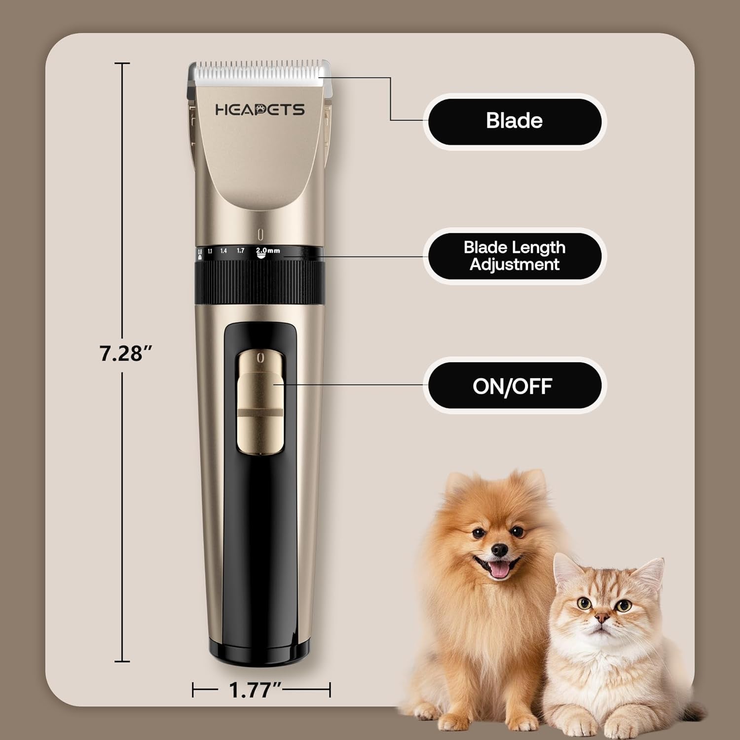 heapets-dog-grooming-clippers-low-noise-electric-quiet-adjustable-clipper-comb-rechargeable-cordless-dog-hair-clippers-for-dogs-cats-pets-gold