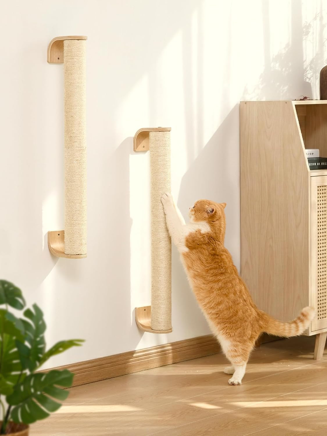 fukumaru-cat-wall-scratcher-60-tall-kitten-scratching-post-natural-sisal-pole-wall-mounted-climbing-tree-for-indoor-large-cats
