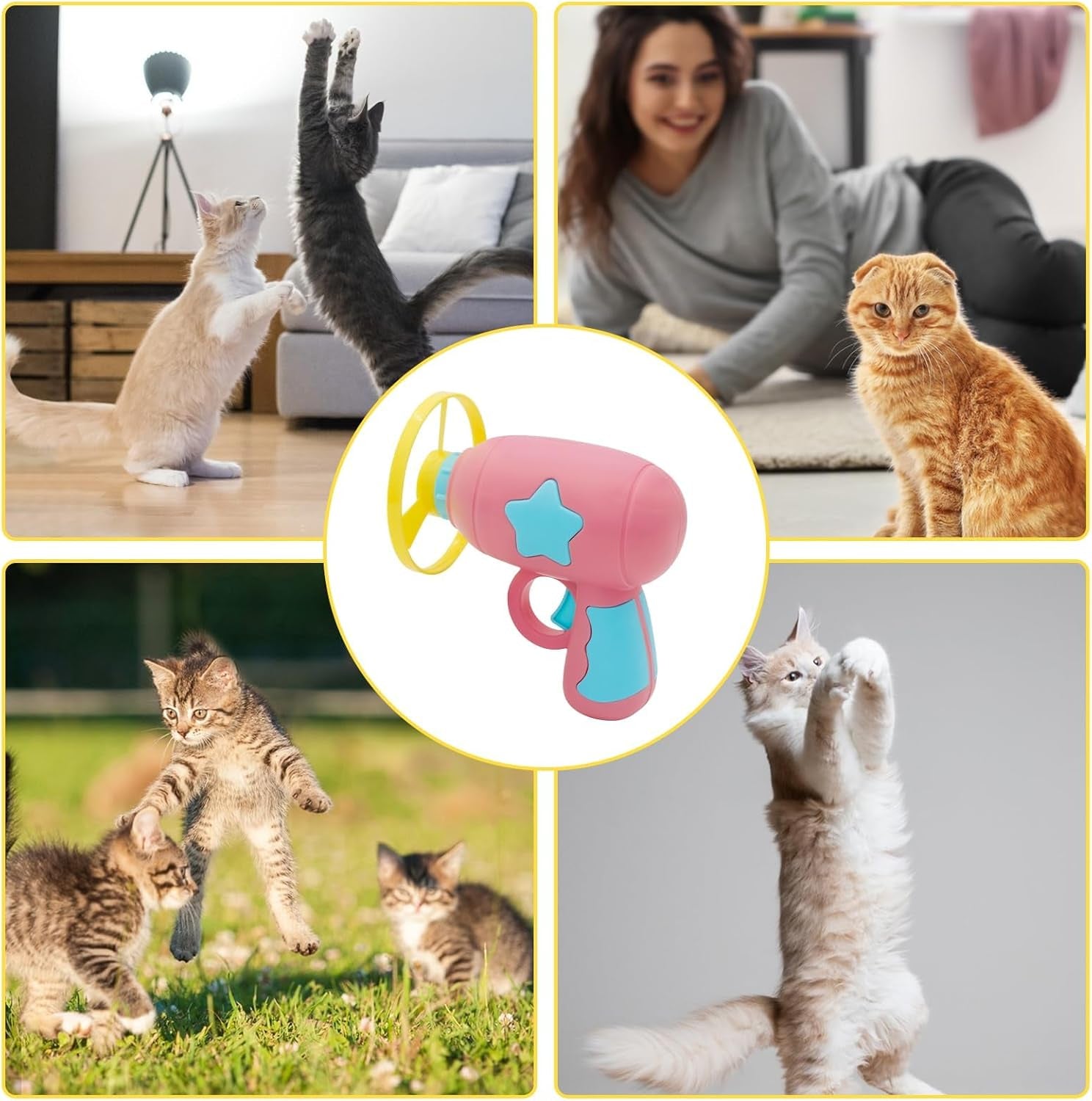 andiker-cat-fetch-toy-interactive-kitten-flying-disc-launcher-toy-with-5-colorful-flying-propellers-for-cat-enrichment-flying-saucer-toy-for-cats-for-training-and-chasing-blue