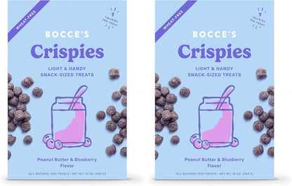 Bocce'S Bakery PB + Blueberry Crispies Low-Calorie Wheat-Free Dog Treats, 10 Oz9