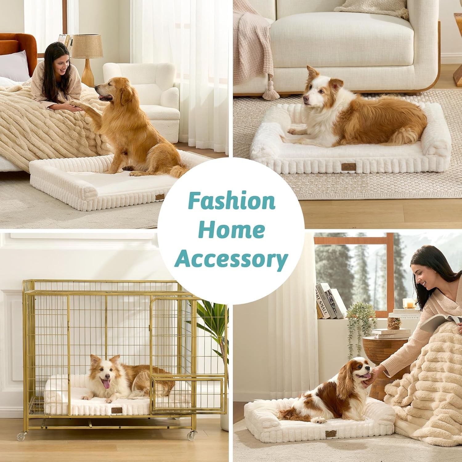 cozy-kiss-ultra-soft-faux-rabbit-fur-dog-bed-for-medium-dogs-36x27-orthopedic-foam-couch-removable-washable-cover-waterproof-lining-cream
