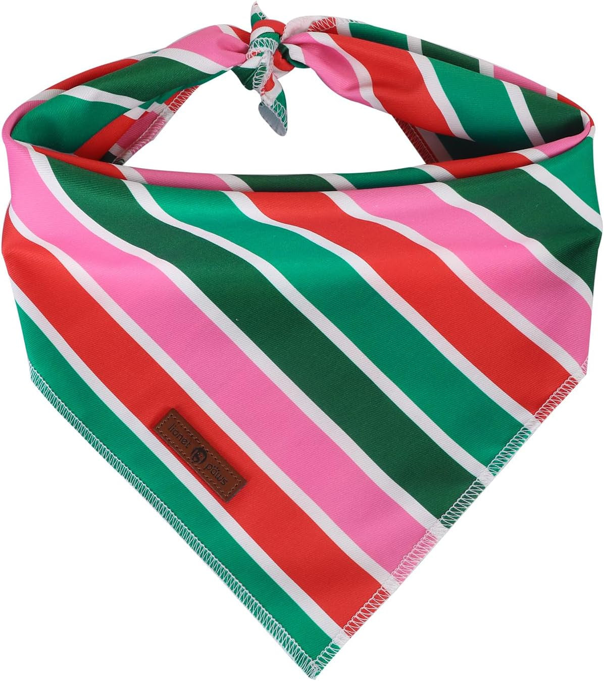 lionet-paws-dog-bandana-for-small-medium-large-dogs-cat-kerchief-blue-doit-triangle-bibs-scarf-for-girl-or-boy