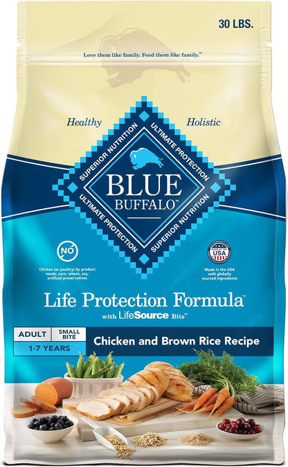 Blue Buffalo Life Protection Formula Small Bite Chicken Dry Dog Food, 15 Lb | Smaller Kibble for Easier Chewing, Real Chicken #1 Ingredient, Supports Immunity with Antioxidant-Rich Lifesource Bits13