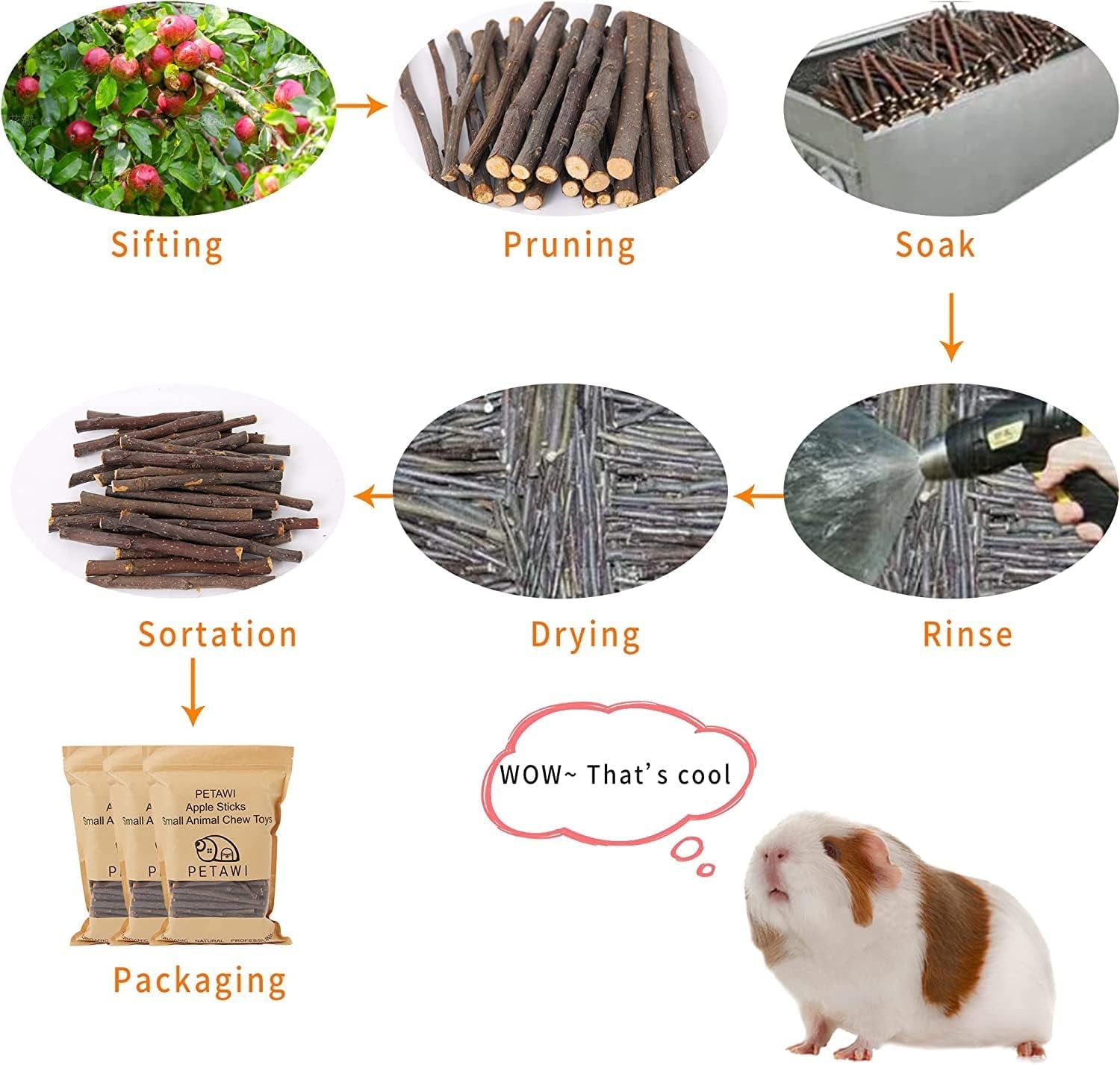 700g-apple-sticks-molar-wood-treats-rabbit-toys-chinchilla-guinea-pig-bunny-toys-wood-chews-sticks-for-teeth-rabbit-food-guinea-pig-hamster-gerbil-chews-small-animals-snacks200-pcs