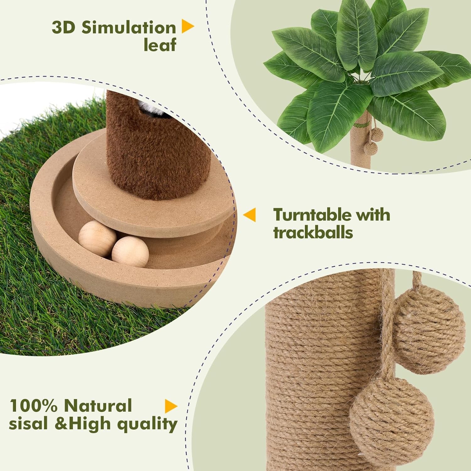 woochpet-tall-cat-scratching-post-cat-toys-cat-scratcher-tree-for-large-cat-heavy-duty-protect-sofa-modern-boho-cat-ball-track-cat-tree-for-indoor-cats