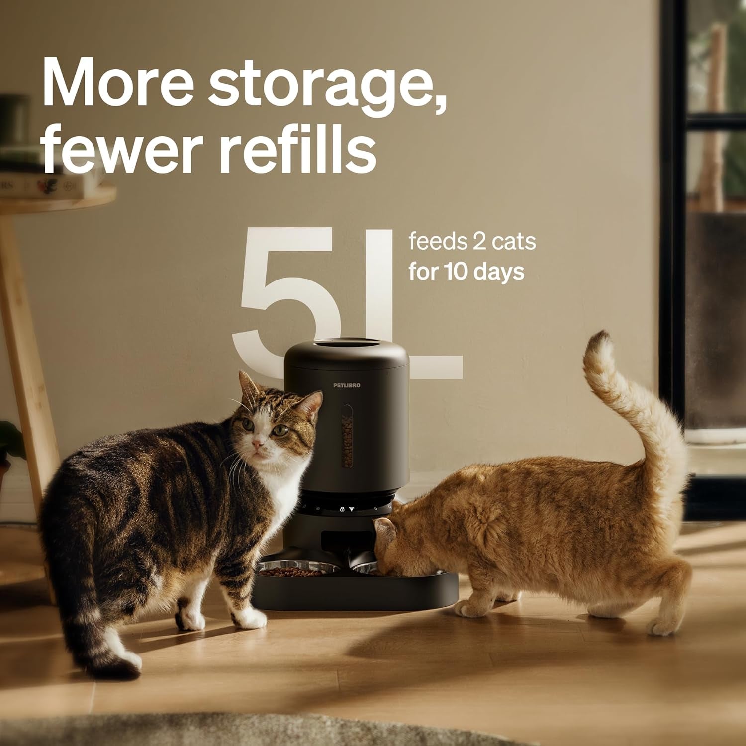 petlibro-automatic-cat-feeder-for-2-cats-5g-2-4g-wifi-pet-feeders-5l-programmable-cat-food-dispenser-with-airtight-lock-fresh-technology-dual-stainless-steel-bowls-low-food-sensor