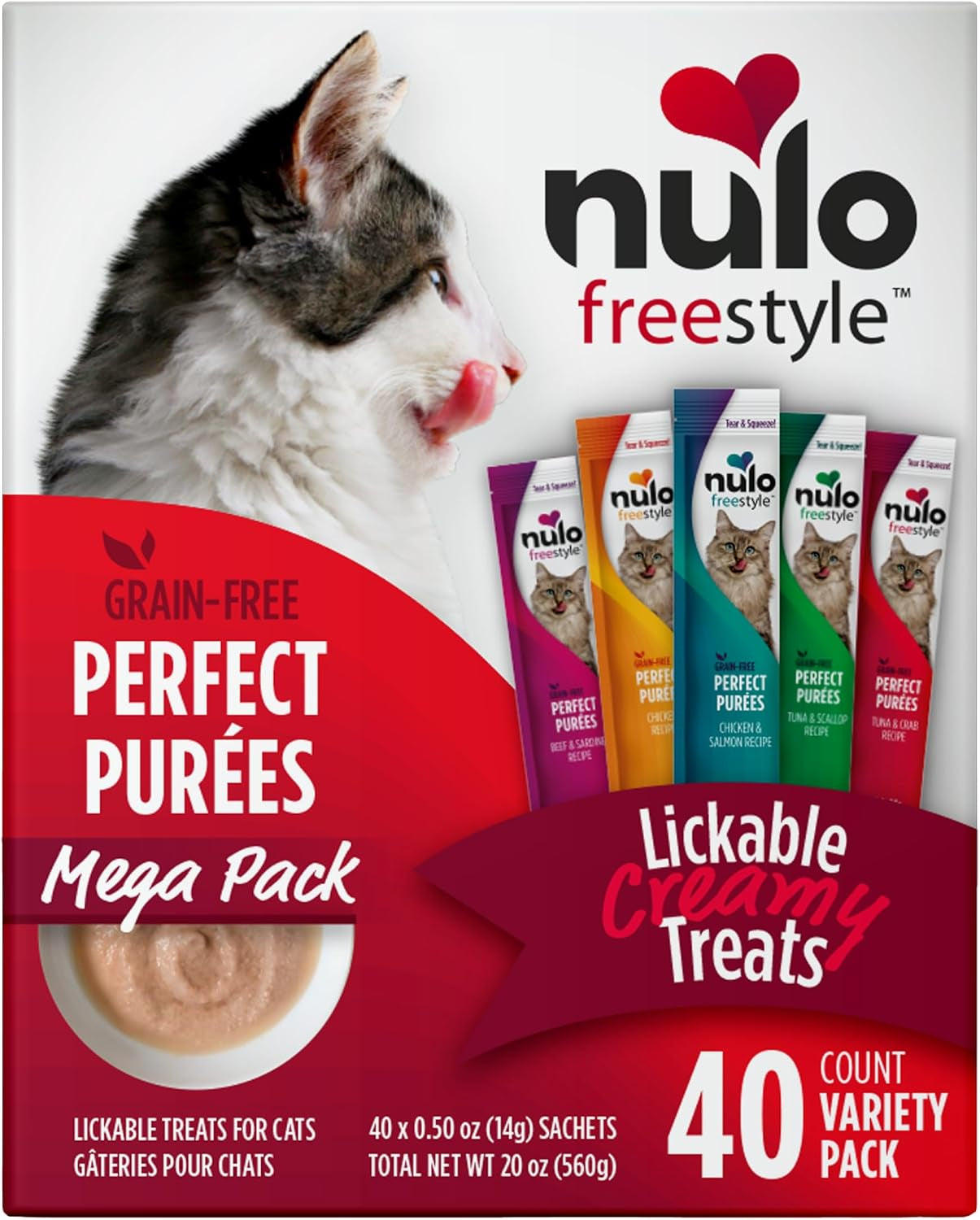 nulo-freestyle-lickable-cat-treats-perfect-purees-variety-pack-squeezable-grain-free-wet-cat-food-topper-high-moisture-for-hydration-40-x-0-5oz