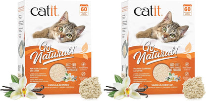 Catit Go Natural Pea Husk Clumping Cat Litter, 12.3 Lb, Natural9