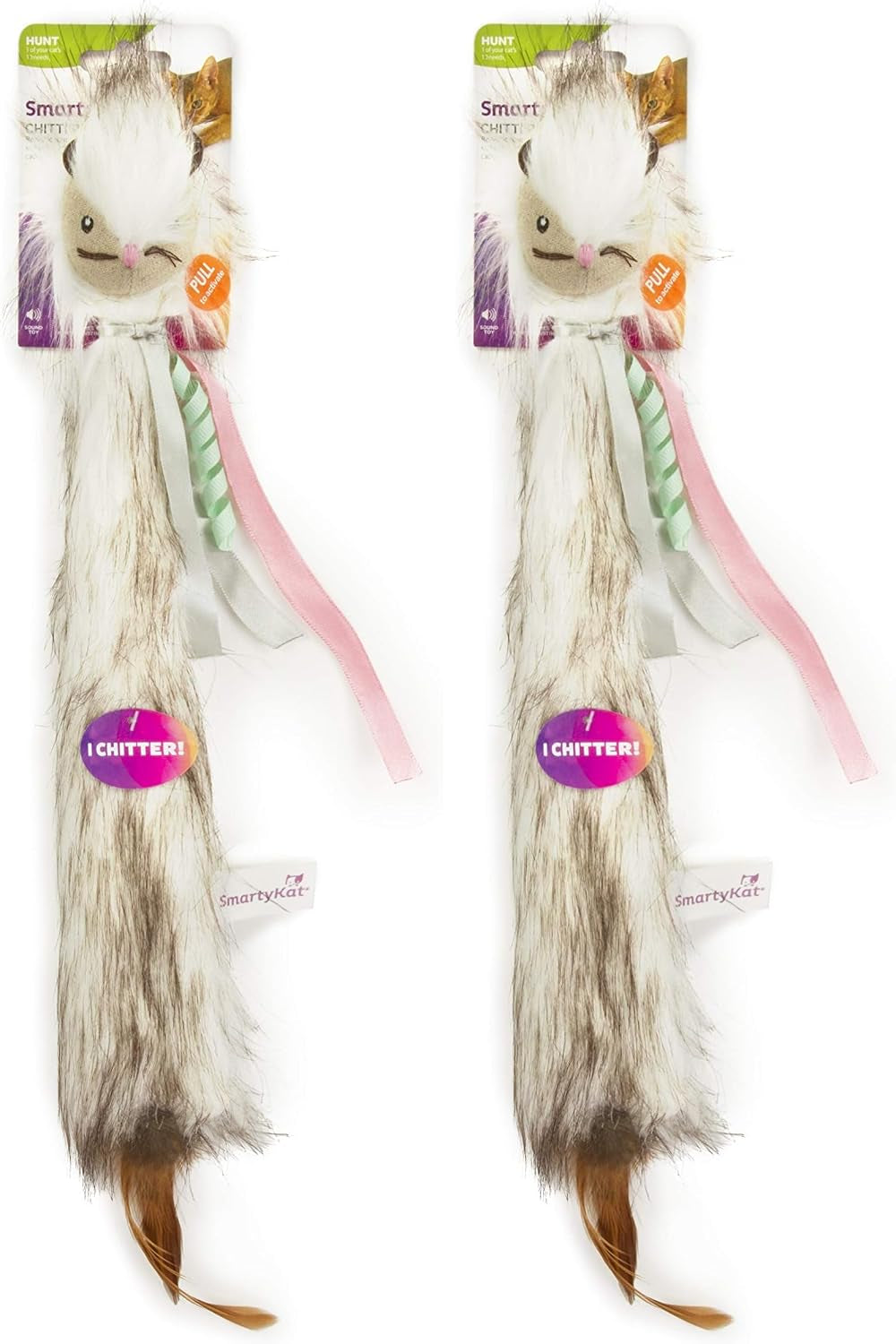smartykat-chickadee-chirp-electronic-sound-cat-toy-contains-catnip-battery-powered-light-brown-one-size