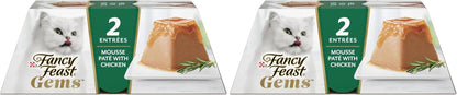 Purina Fancy Feast Gems Chicken Wet Cat Food Variety Box, 4 Oz, 8-Pack13