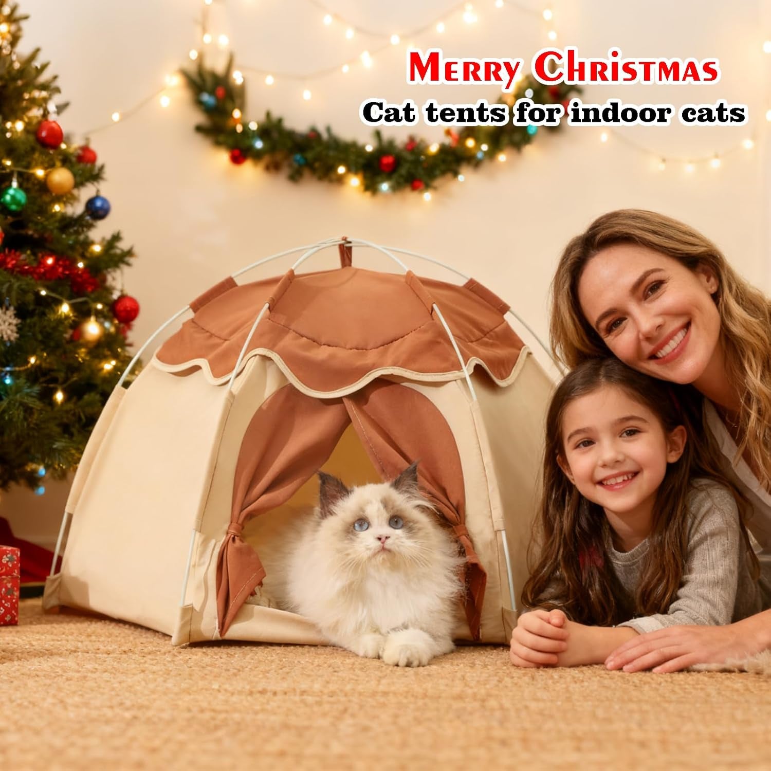 gigreinc-cat-tent-for-indoor-indoor-dog-house-kitten-tent-suitable-for-samll-dogs-pet-cute-cave-nest-dog-housesbeige-medium