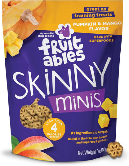 Fruitables Skinny Mini Dog Treats, Training Treats, Bacon & Apple, 12Oz | Healthy Dog Treats, Crunchy Dog Biscuits, Healthy Puppy Treats, Limited Ingredient, Training Rewards, Made in USA15