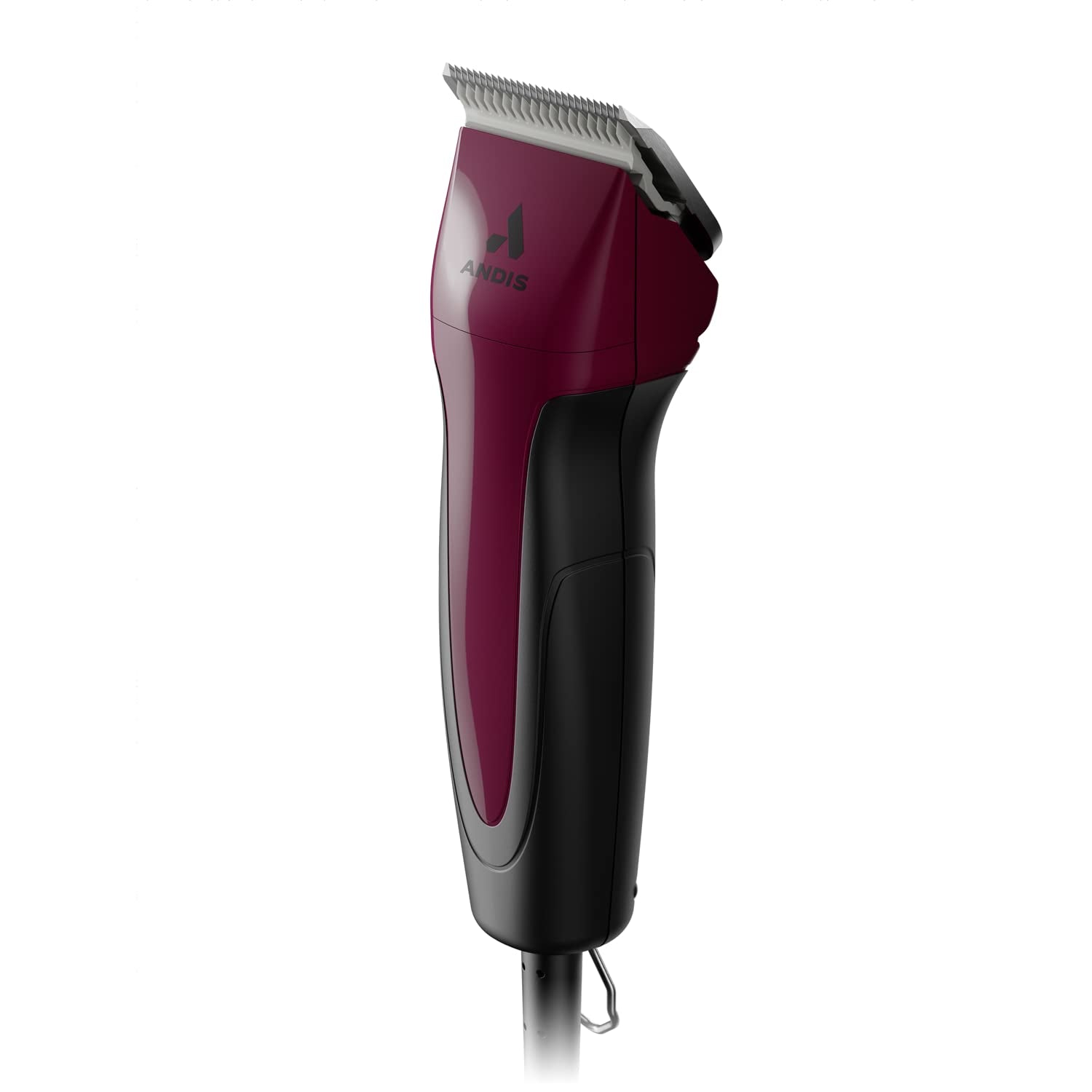 andis-68530-excel-5-speed-detachable-blade-clipper-kit-burgundy-5-speed-rotary-motor-with-new-blade-drive-technology-soft-grip-anti-slip-dog-grooming-clipper