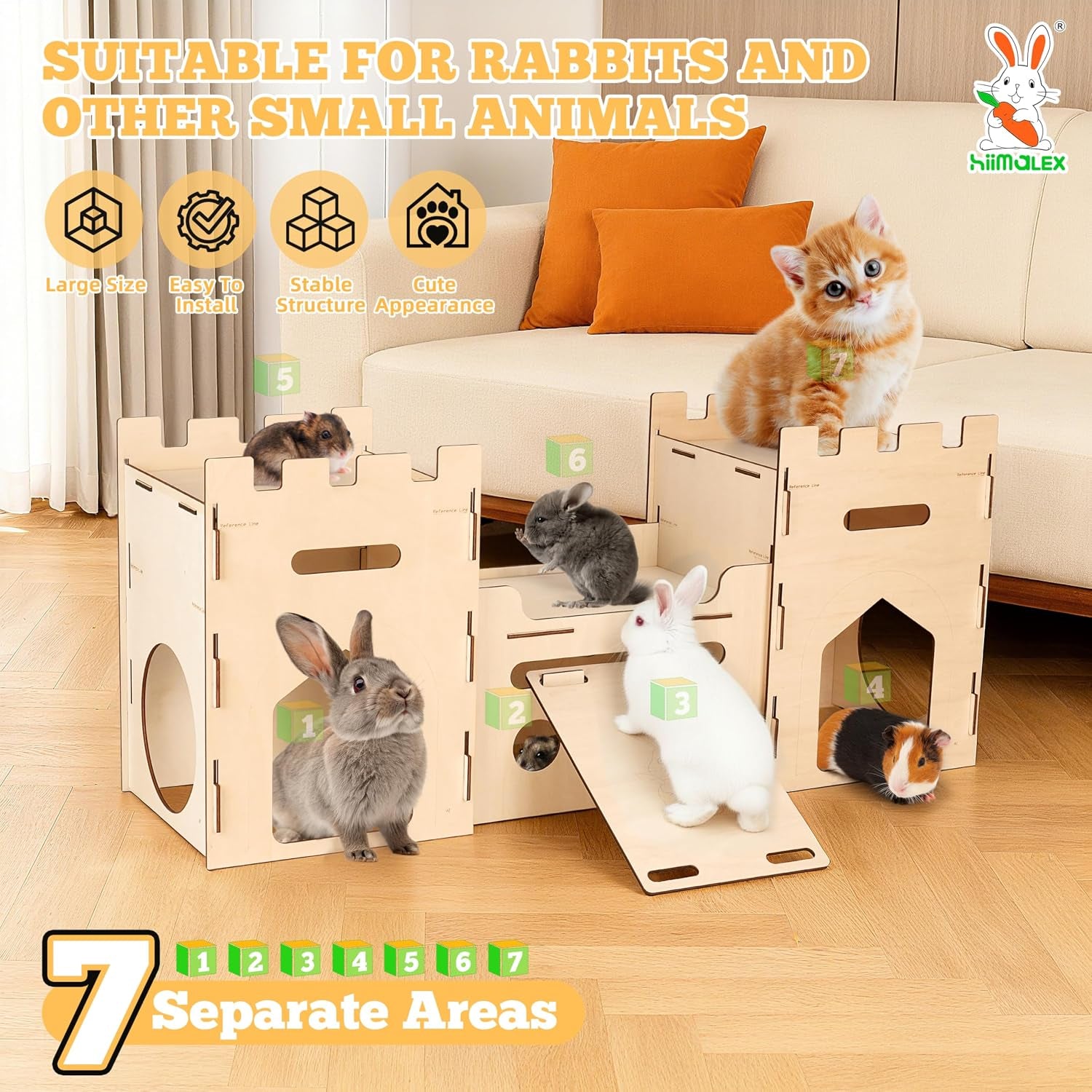 hiimalex-extra-large-wooden-bunny-castle-house-multistory-climbing-tower-hideout-ventilated-sturdy-habitat-for-rabbit-guinea-pig-chinchilla-ferret