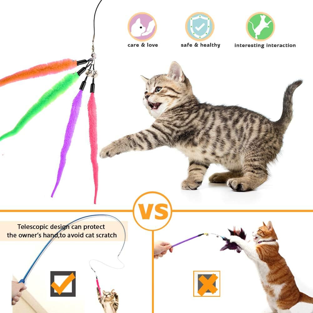 retractable-cat-wand-interactive-3-section-teaser-toy-fishing-pole-exerciser-for-cats-and-kittens-replacement-not-included