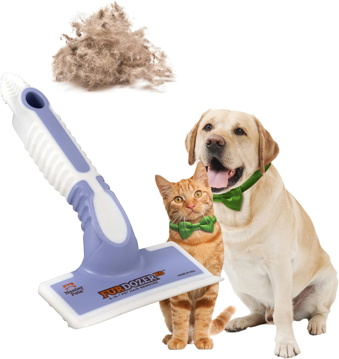 furdozer-pet-hair-remover-auto-detailing-tools-cat-dog-hair-remover-for-carpets-car-interiors-couches-bedding-pet-furniture-green-2-pack-x3-pro
