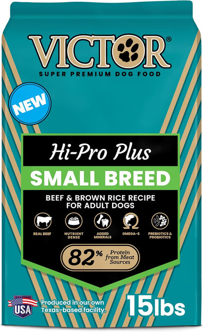 VICTOR Super Premium Dog Food – Hi-Pro plus Dry Kibble – High Protein Dog Food with 30% Protein – Beef, Chicken, Pork, Fish Meals, Gluten Free - for High Energy and Active Dogs & Puppies, 40Lbs19