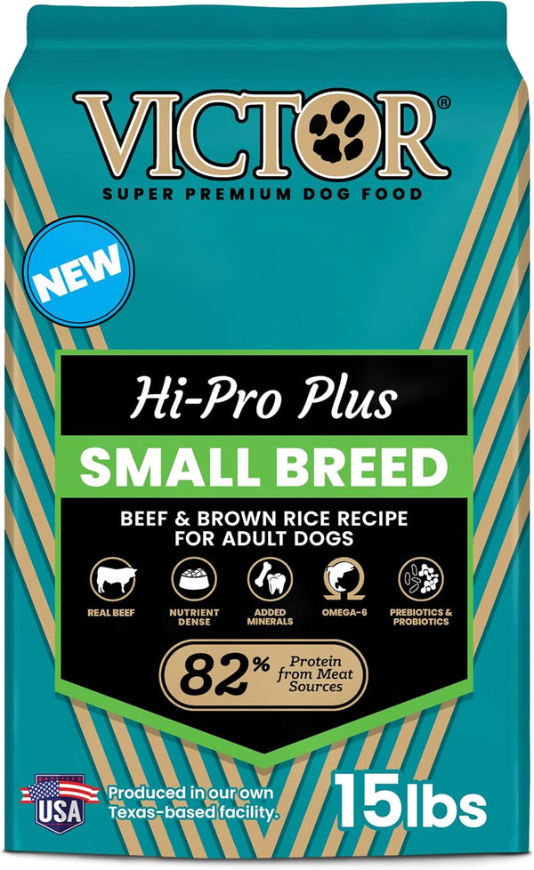VICTOR Super Premium Dog Food – Hi-Pro plus Dry Kibble – High Protein Dog Food with 30% Protein – Beef, Chicken, Pork, Fish Meals, Gluten Free - for High Energy and Active Dogs & Puppies, 40Lbs19