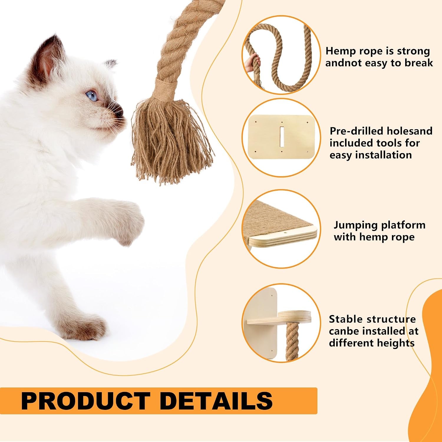 cat-wall-shelves-with-2-x-60-inch-climbing-rope-wall-mounted-cat-tree-with-scratching-post-kitten-rope-ladder-with-jumping-platform-wall-steps-for-playing-and-rest