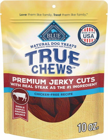 Blue Buffalo True Chews Premium Jerky Cuts Dog Treats with Natural Ingredients Chicken17
