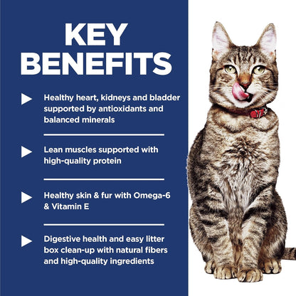 Hill'S Science Diet Adult 7+ Indoor Dry Cat Food | #1 Veterinarian Recommended, Chicken Recipe, 7 Lb. Bag4