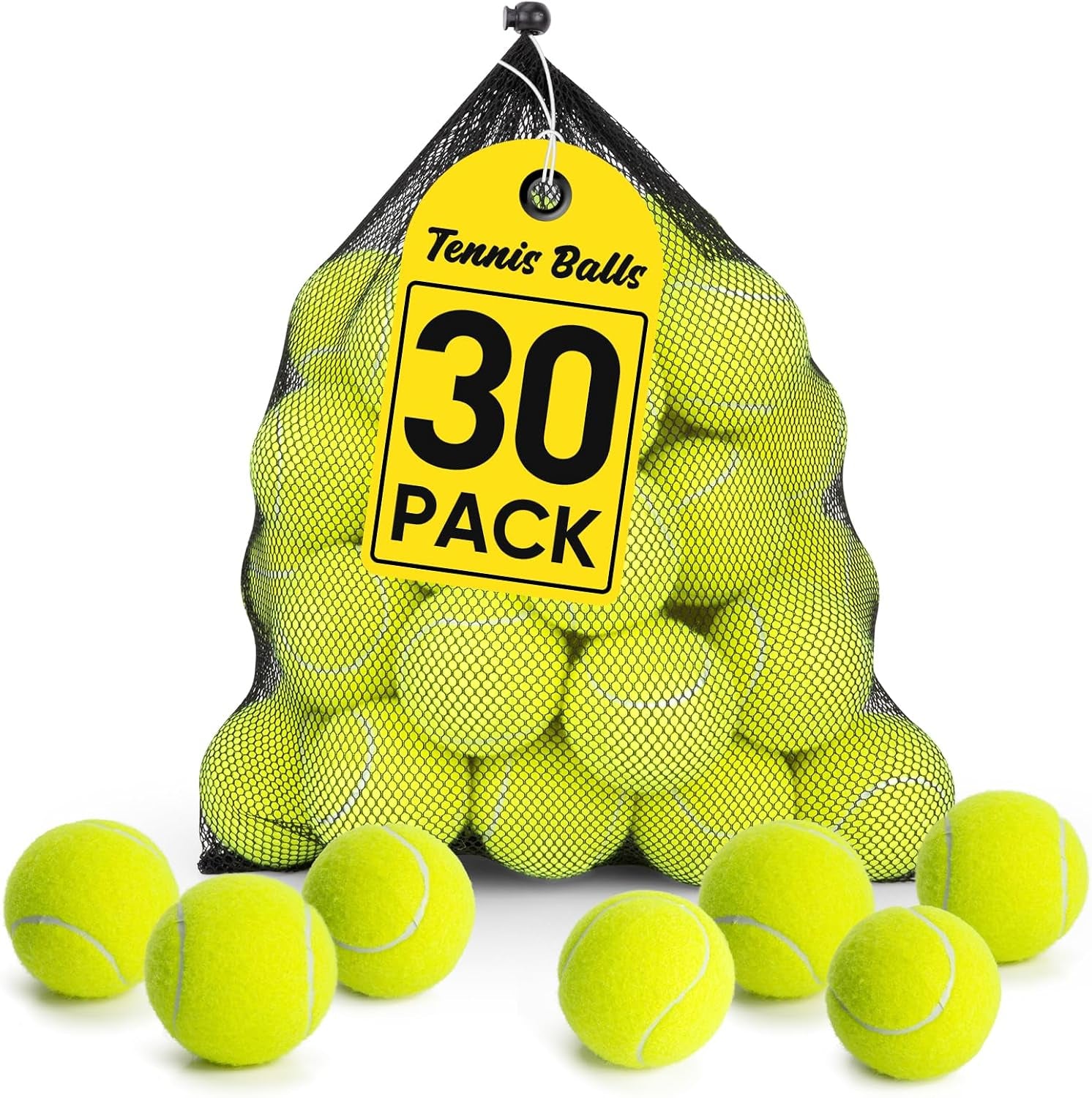 treeroot-16-30-40-60-80-pcs-tennis-balls-high-elasticity-tennis-balls-bulk-comes-with-a-portable-mesh-bag-tennis-ball-for-dogs-suitable-for-beginner-training-ball-durable-bounce