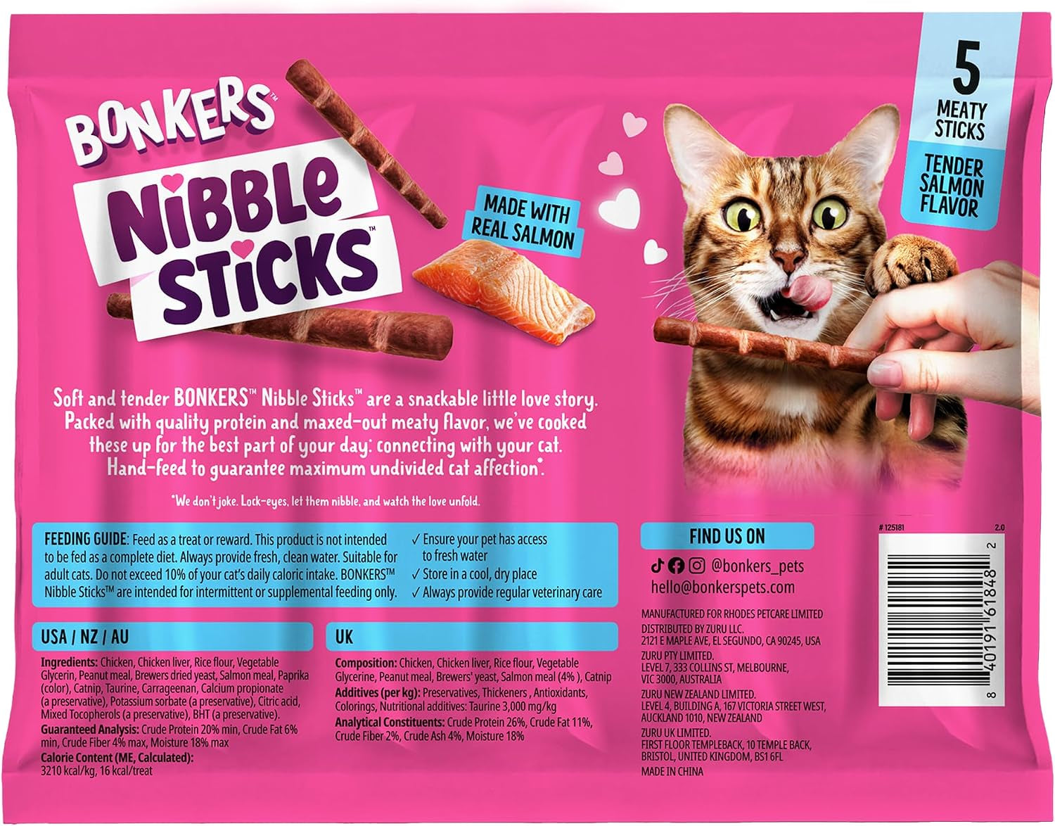 bonkers-nibble-sticks-soft-meaty-tender-salmon-flavor-cat-treats-5-sticks-pack-of-20