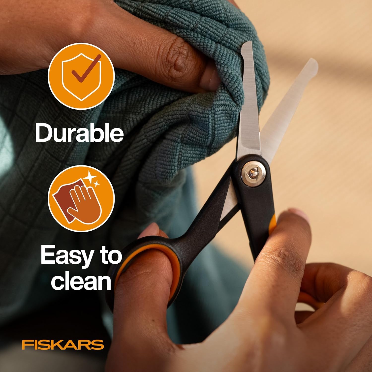 fiskars-pet-grooming-detailing-scissors-for-dogs-cats-5-5-orange-black-detailing-scissors-with-rounded-tips-softgrip-handle-cat-and-dog-supplies
