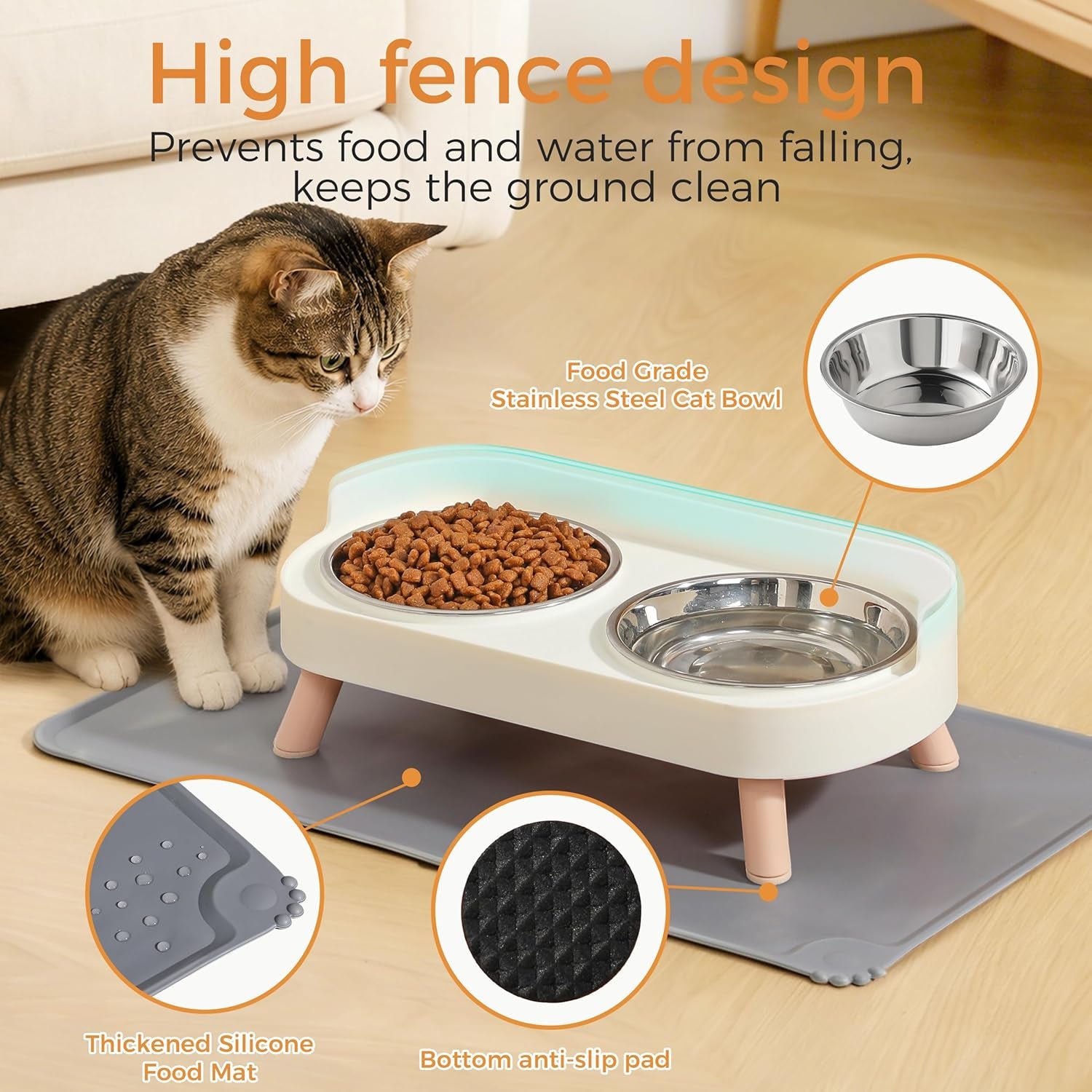 loejan-elevated-cat-bowls-set-raised-cat-food-and-water-bowl-set-with-non-slip-stand-pet-feeding-station-with-2-stainless-steel-bowls-with-splash-proof-guard