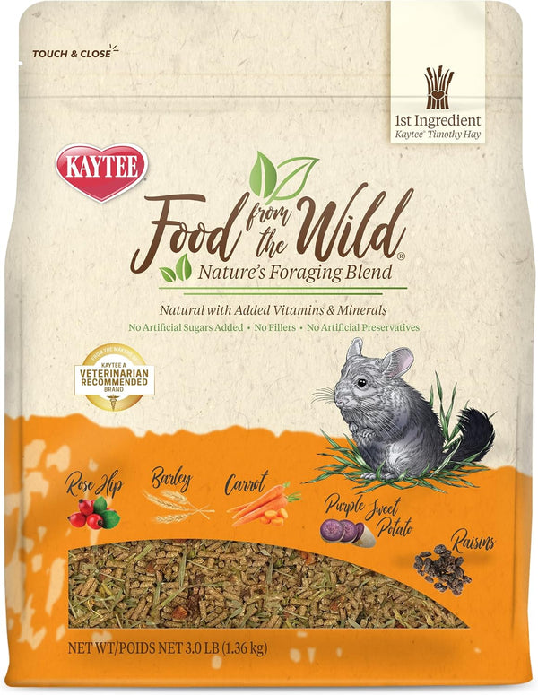 Kaytee Food from the Wild Chinchilla, 3 Pounds1