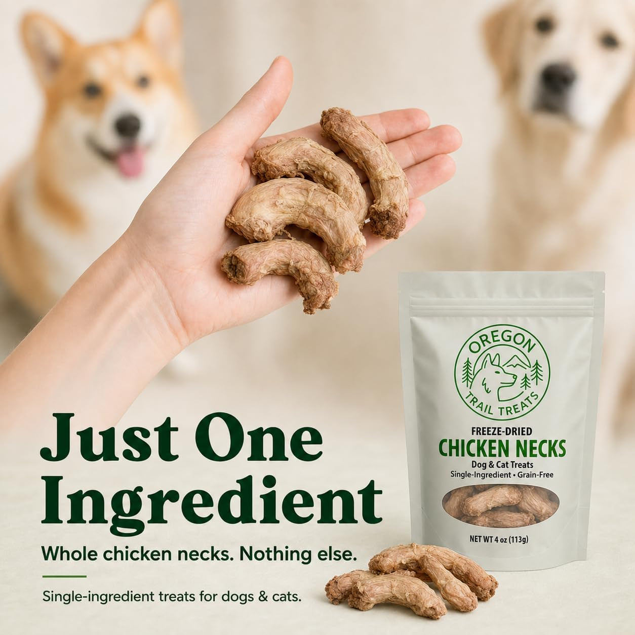 oregon-trail-treats-freeze-dried-chicken-necks-dog-treats-single-ingredient-4-oz
