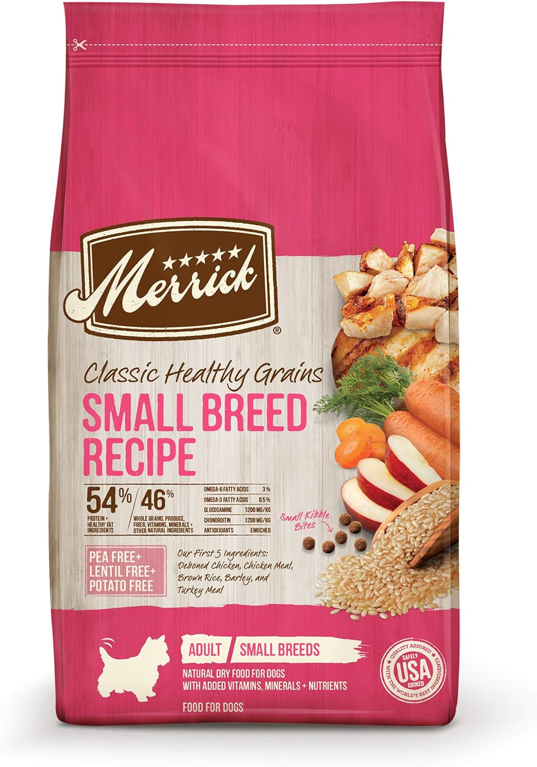 merrick-healthy-grains-premium-dry-dog-food-for-small-dogs-wholesome-and-natural-kibble-small-breed-recipe-4-0-lb-bag