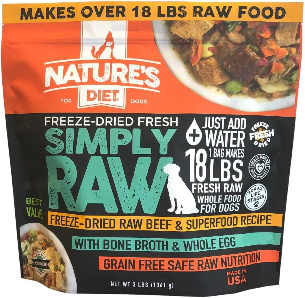 natures-diet-simply-raw-freeze-dried-whole-food-meal-makes-18-lbs-fresh-food-with-muscle-organ-bone-broth-whole-egg-superfoods-fish-oil-omega-3-6-9-probiotics-prebiotics-beef