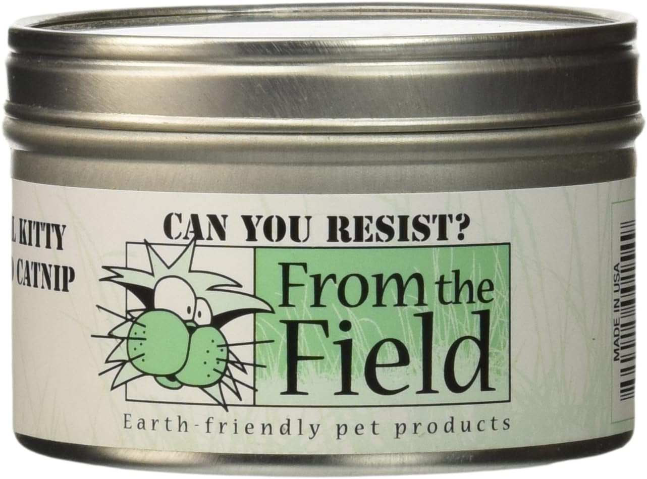 from-the-field-fine-ground-stalkless-catnip-premium-usa-grown-catnip-for-toys-playtime-fresh-potent-non-toxic-eco-friendly-safe-for-kittens-cats-resealable-6-oz-tub
