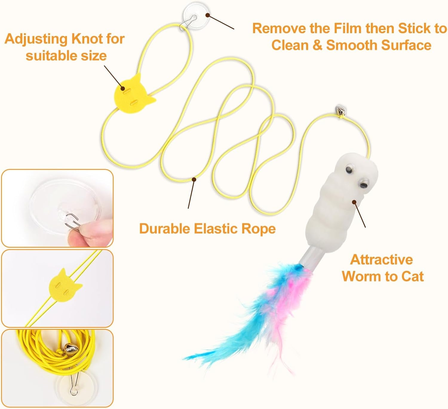 jiaron-6-pcs-interactive-cat-feather-toys-indoor-hanging-retractable-cat-toy-self-play-toys-make-fun-excecise