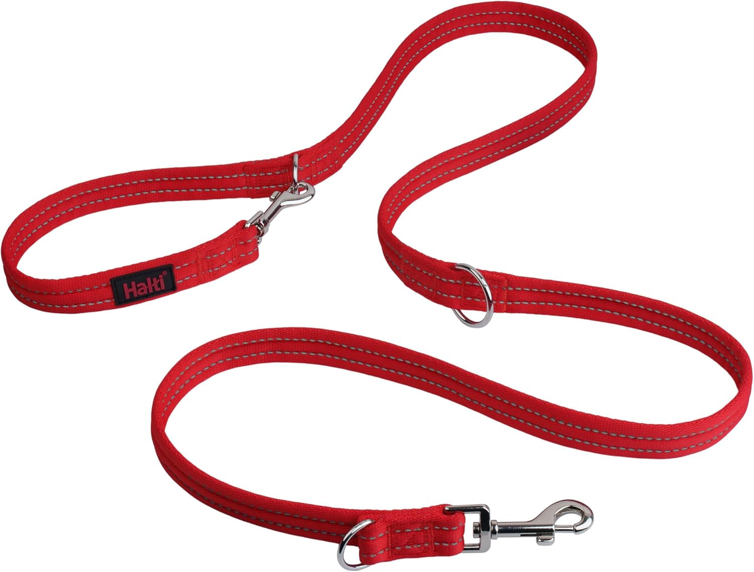 halti-training-leash-multifunctional-double-ended-dog-leash-ideal-for-anti-pulling-dog-training-lightweight-soft-durable-suitable-for-medium-to-large-dogs-puppies-size-large-black-2m