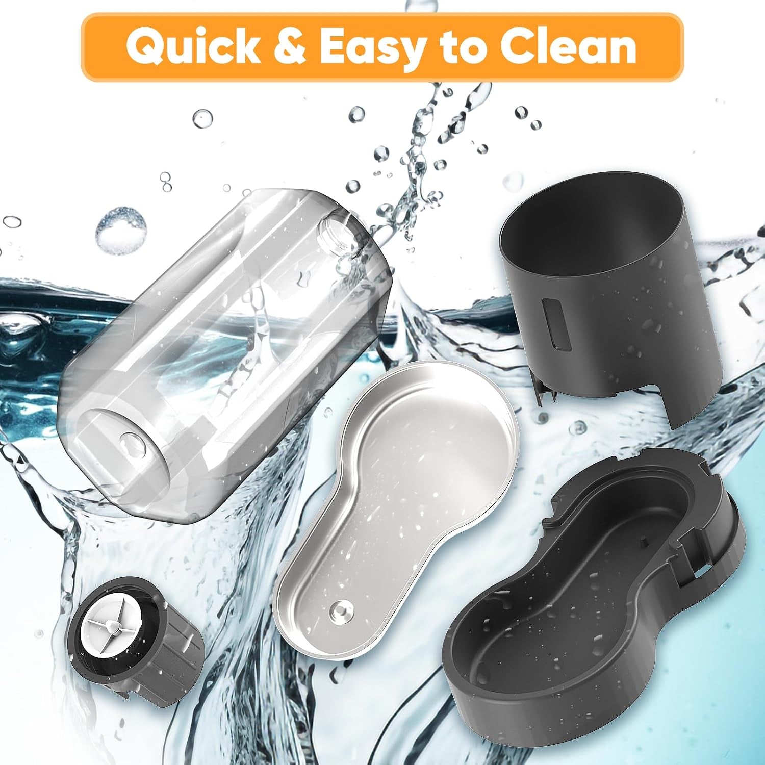 7l-automatic-dog-water-dispenser-bowl-gravity-pet-water-dispenser-with-stainless-steel-bowl-no-spilling-large-capacity-water-feeder-for-dogs-cats-7l-without-filter-black