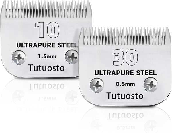 3 Pack 10 Clipper Blade Compatible with Andis, Wahl and Oster Dog Clippers | Detachable Pet Grooming Replacement Blade for Dog Grooming Clippers, Replacement Blades, Compatible Accessory20