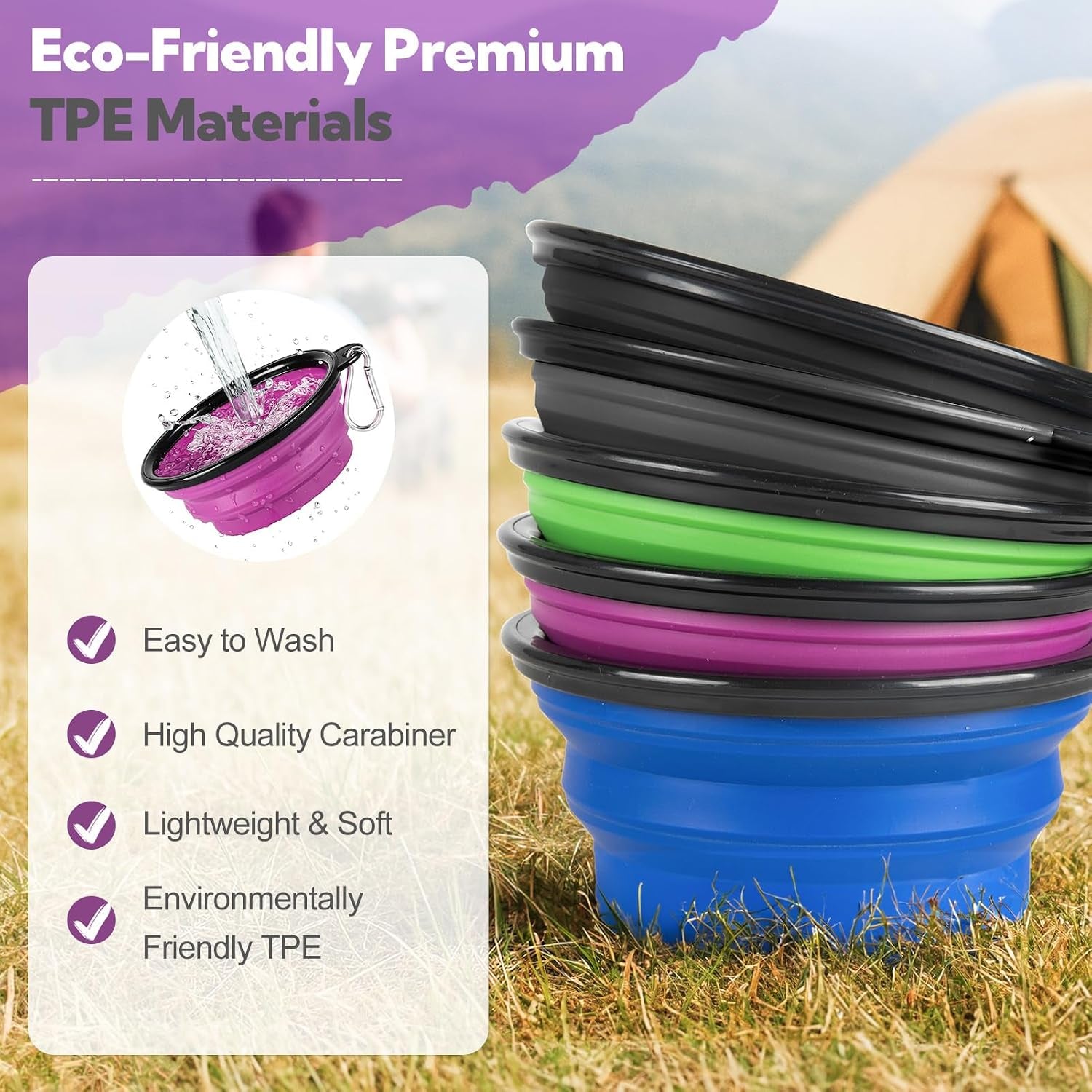 collapsible-dog-bowl-large-34oz-travel-dog-water-bowl-portable-2-pack-2-carabiner-clips-silicone-travel-dog-bowl-foldable-feeding-watering-dish-bowl-for-parking-walking-camping