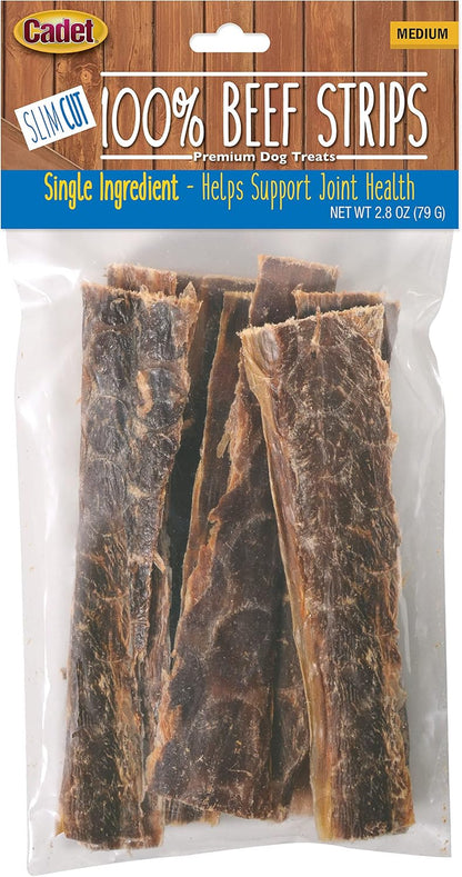 Cadet 100% Real Beef Strips Dog Treats, 8 Oz | Single Ingredient Beef Esophagus Dog Jerky, Healthy High Protein Dog Bones, Rawhide Alternative, for Small & Large Dogs14