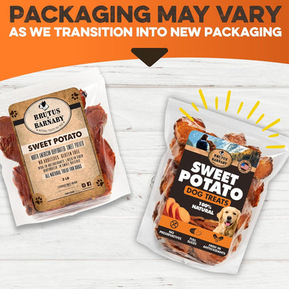 BRUTUS & BARNABY Sweet Potato Dog Treats – Support Sensitive Stomachs with Usa-Grown, Hypoallergenic Treats That Smell as Good as They Taste2
