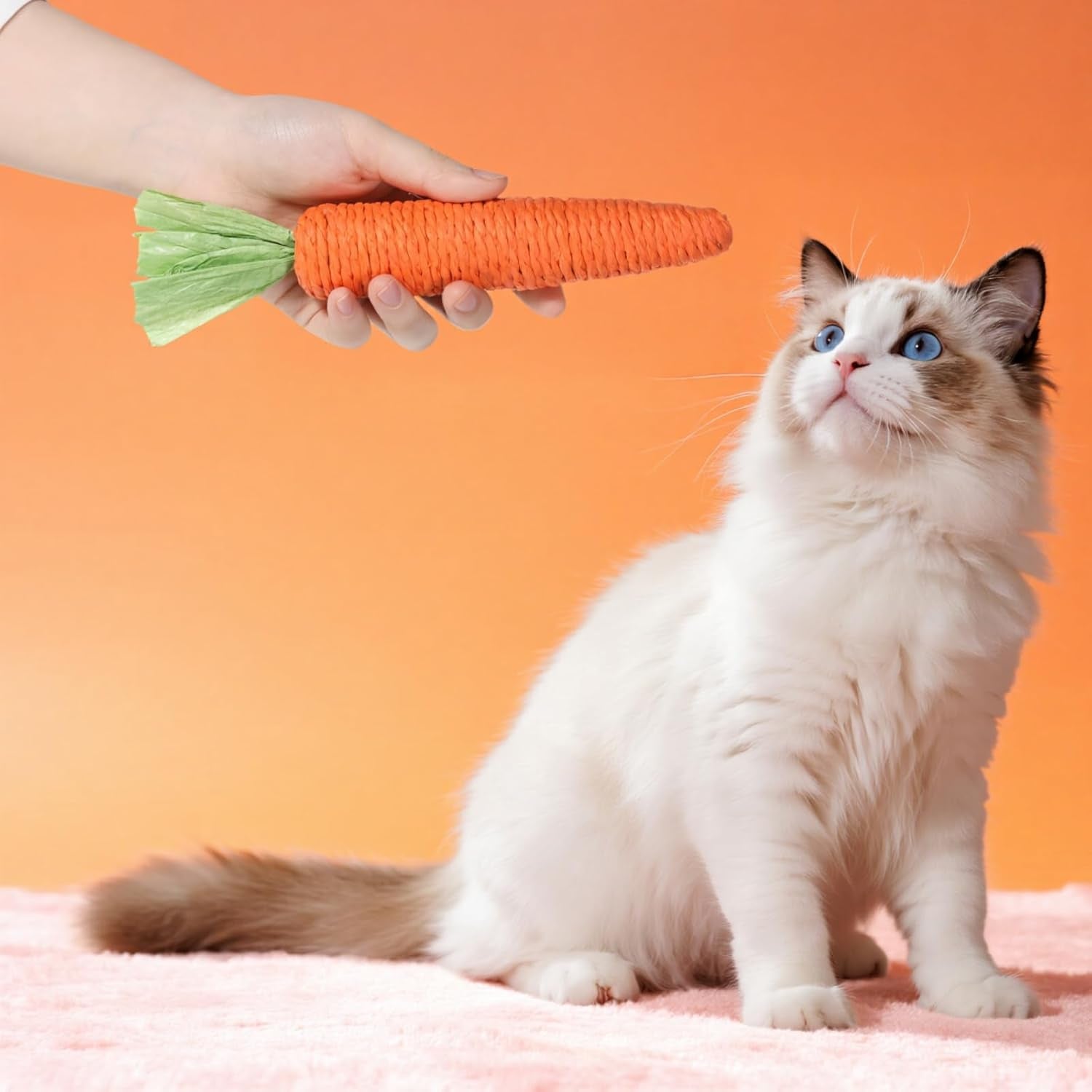 2-pcs-kitten-teething-toys-for-indoor-cats-cat-chew-toy-natural-sisal-cat-teething-toys-orange-carrot-interactive-cats-kicker-toy-interactive-kitten-kicker-for-indoor-kitty-exercise