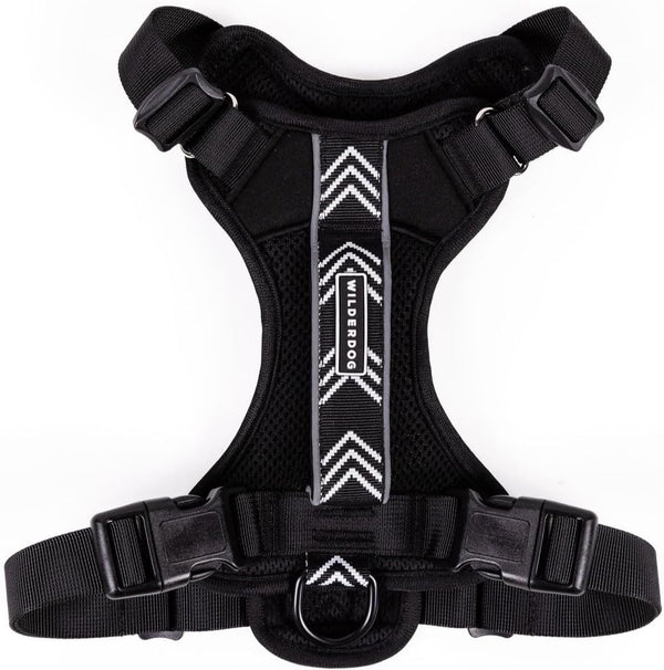 Wilderdog Lightweight Dog Harness with Reflective Straps - Medium - Huckleberry12