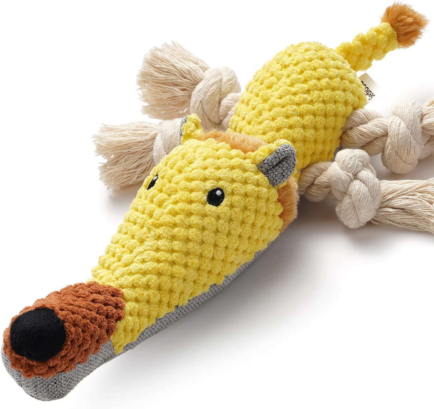 sedioso-dog-toy-large-dog-squeaky-toys-stuffed-animal-dog-plush-toy-for-puppy-small-middle-large-dogs-donkeygrey