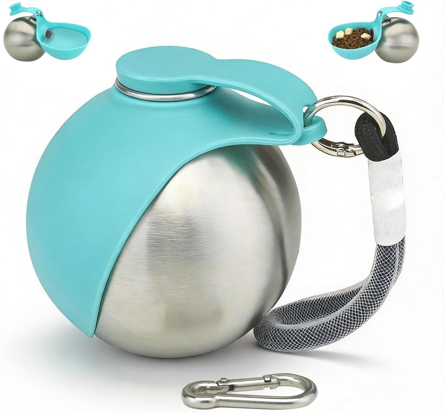 portable-dog-water-bottle-10oz-stainless-steel-travel-dog-water-dispenser-with-bowl-no-spill-puppy-water-bottle-for-walking-hiking-small-dog-water-bottles-leak-proof-collapsible-silicone-bowl