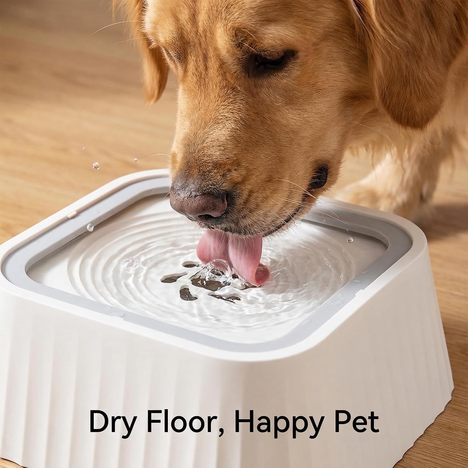 no-spill-dog-water-bowl-45oz-slow-water-feeder-with-floating-disk-safety-foam-anti-splash-pet-water-dispenser-mess-free-elevated-design-durable-pp-material-for-home-car-travel