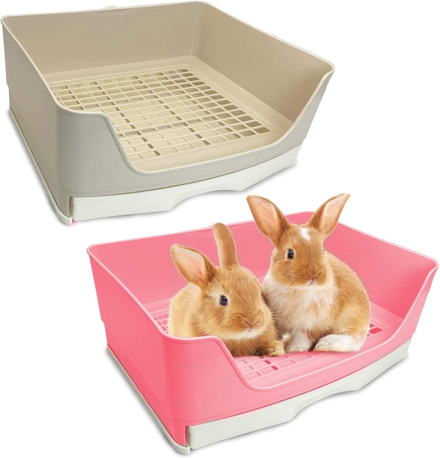 kathson-large-rabbit-litter-box-trainer-potty-corner-toilet-with-drawer-bigger-pet-pan-for-adult-hamster-guinea-pig-ferret-galesaur-bunny-and-other-animals-brown