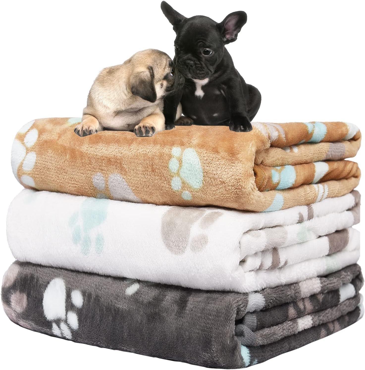 rezutan-dog-blankets-for-3-pack-large-medium-pet-cat-soft-fuzzy-washable-blanket-comfort-flannel-suitable-for-dogs-kennels-beds-sofas-furniture-gifts-puppy-essentials-41-x-31-inch-black